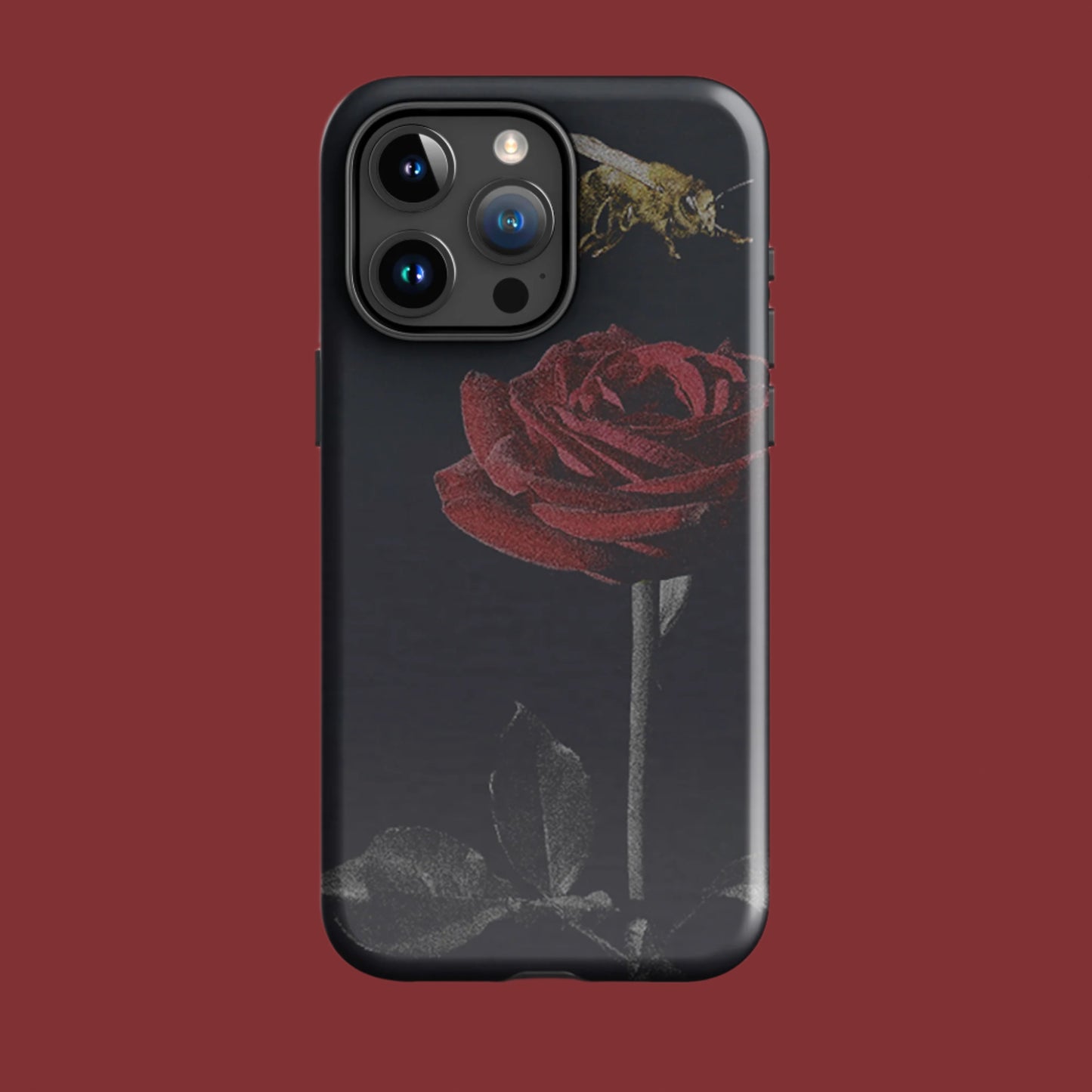 D) Crimson Junk - Tough Case for iPhone®
