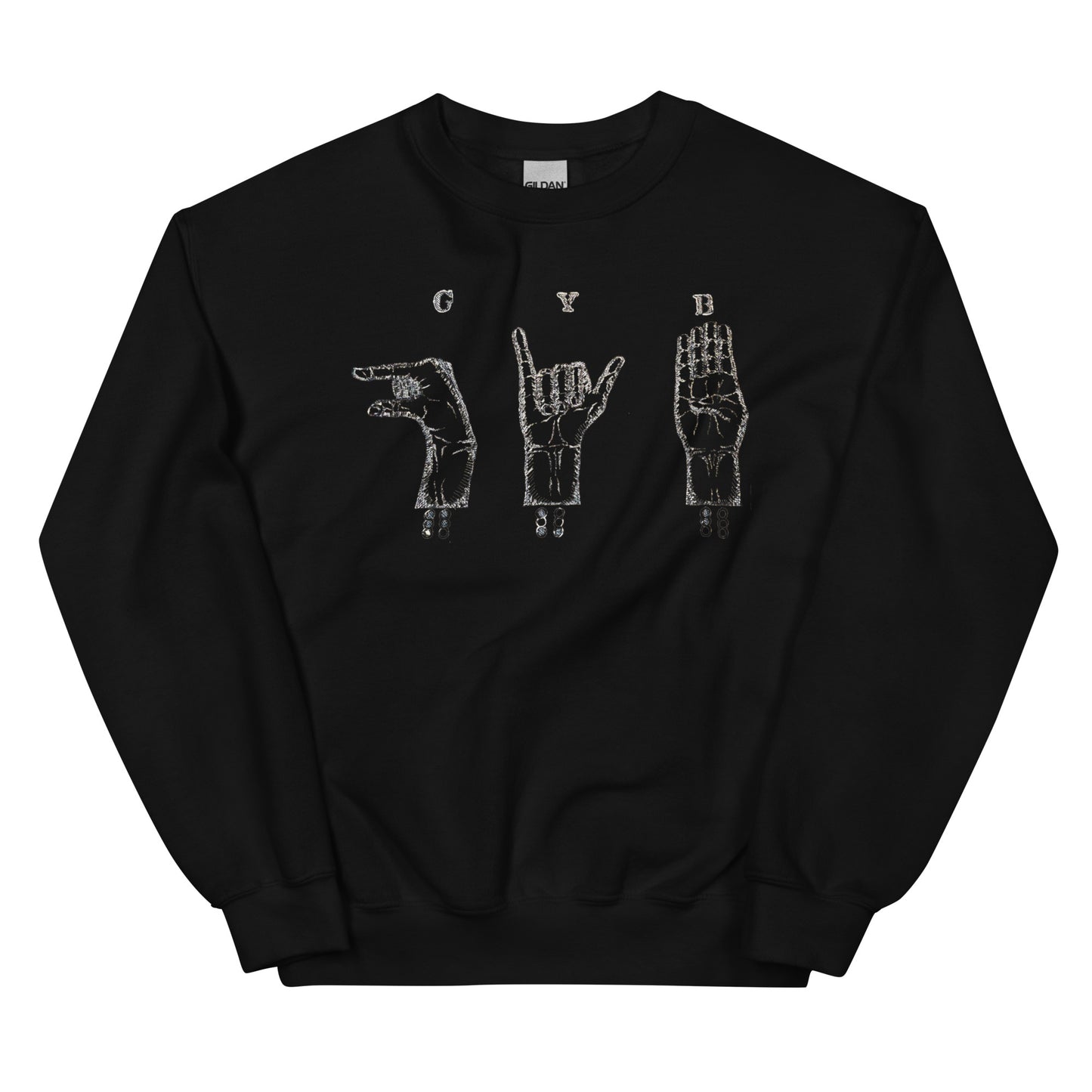 B) Universal Language GYB - Unisex Sweatshirt