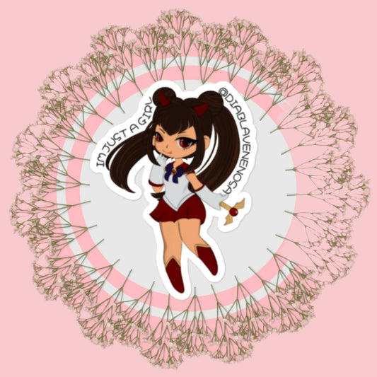 K) I'm Just A Girl - Sticker