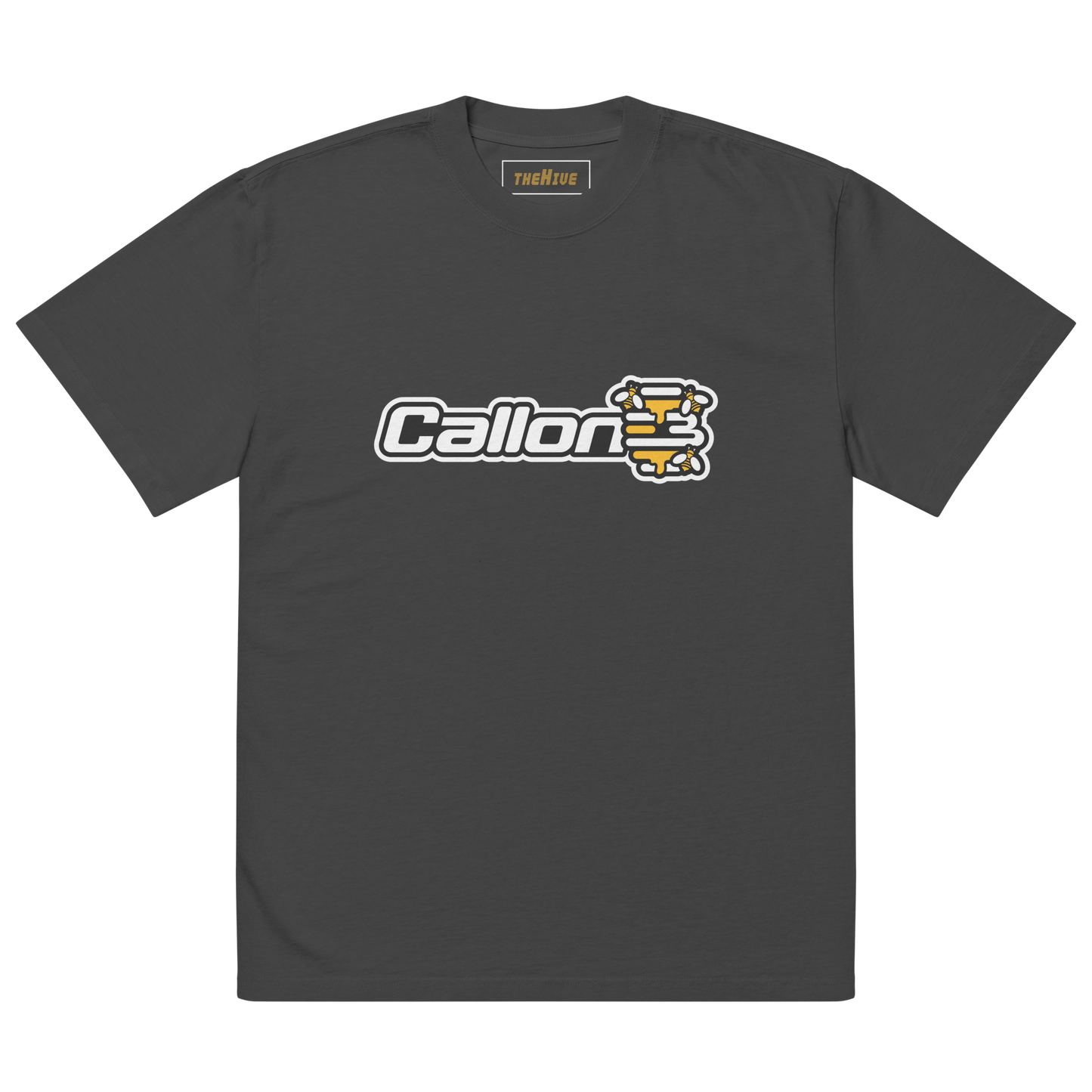 A) Callon B  - Oversized faded t-shirt
