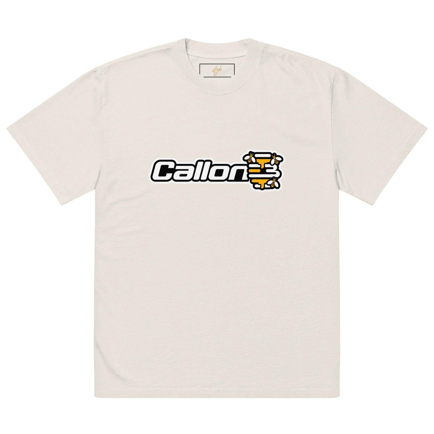 A) Callon B  - Oversized faded t-shirt