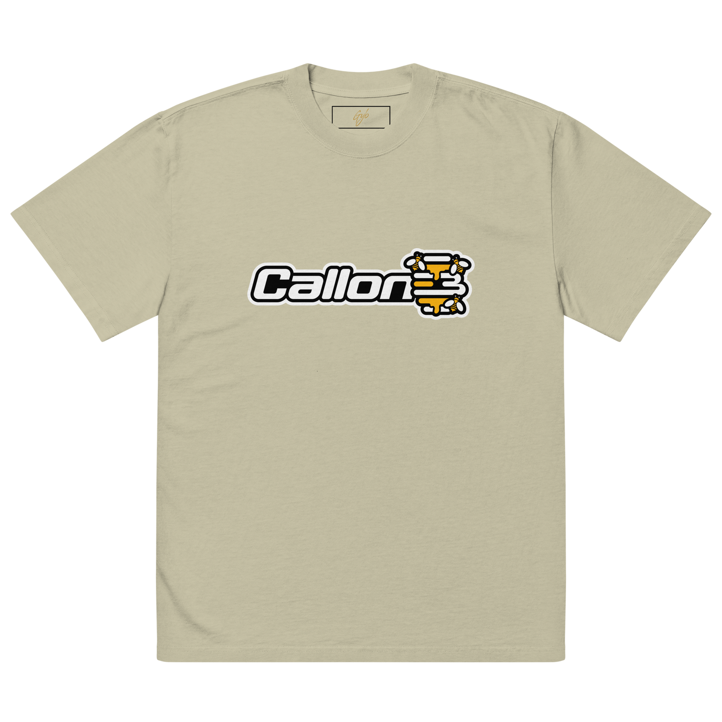 A) Callon B  - Oversized faded t-shirt