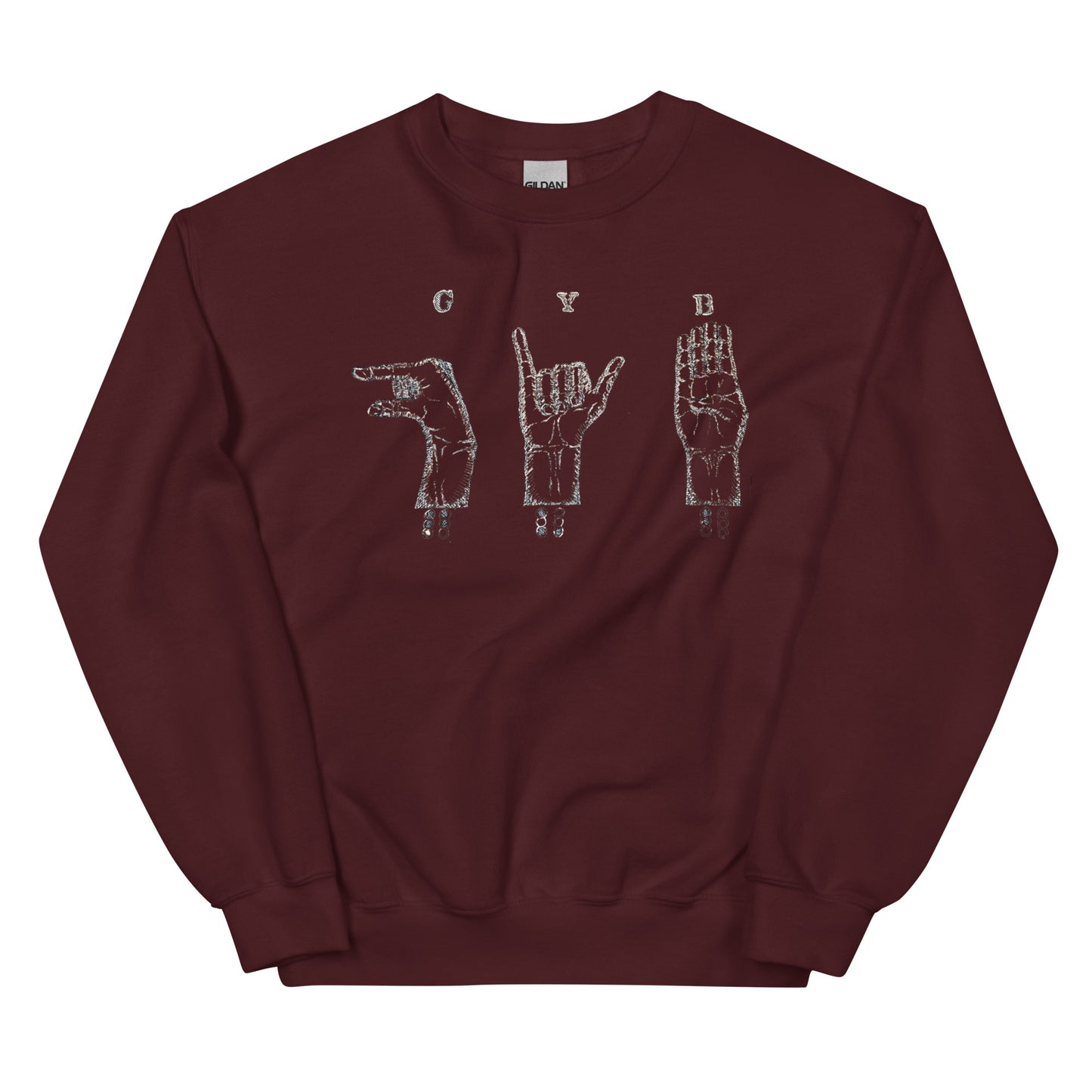 B) Universal Language GYB - Unisex Sweatshirt