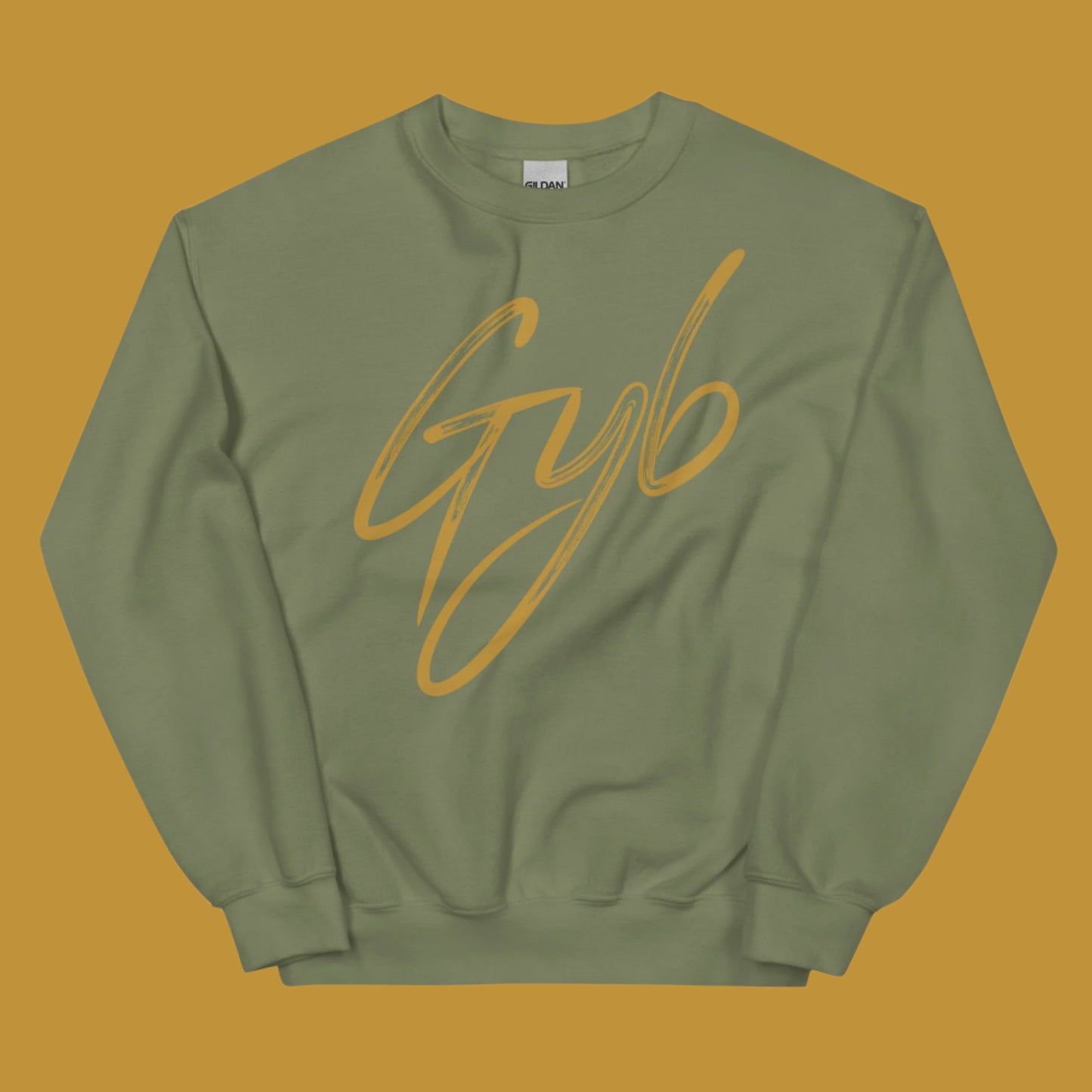 A) GYB Classic - Unisex Crew Neck Sweatshirt
