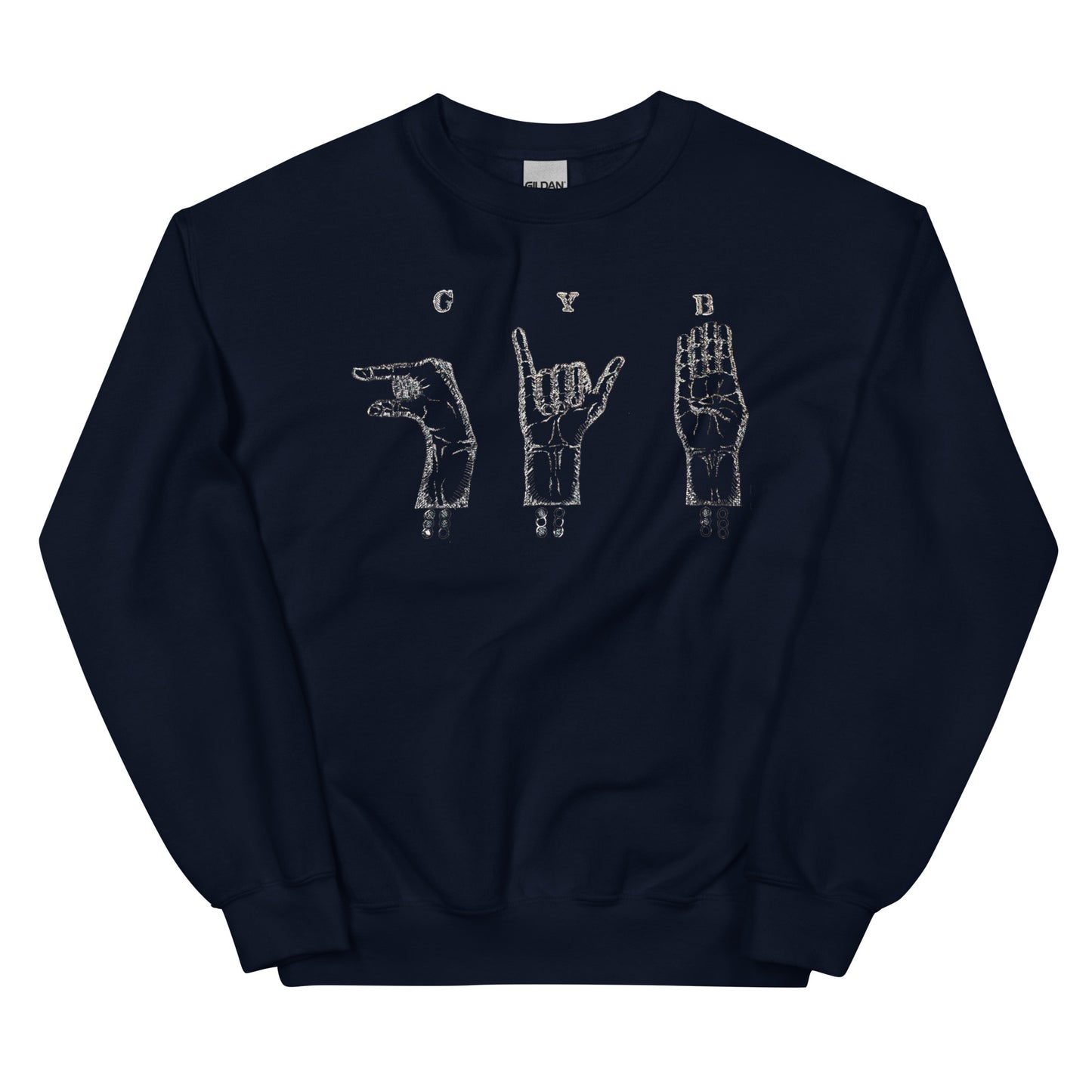B) Universal Language GYB - Unisex Sweatshirt